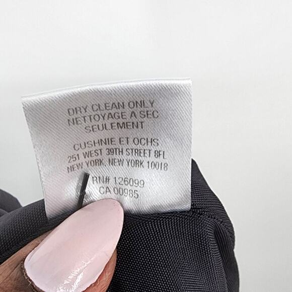 Cushnie Single Sleeve Mini Dress Size 2 - Picture 7 of 8